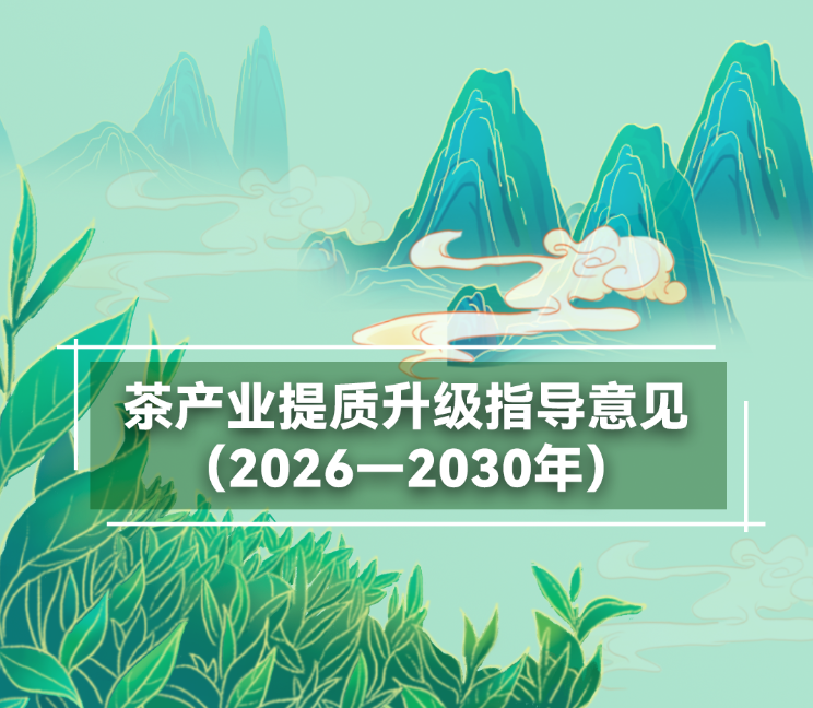 一图读懂《茶产业提质升级指导意见（2026—2030年）》